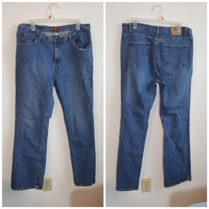 RR Real Ranch Plus Size Blue Jeans Size 18 Long ~ Casual Streetwear Western